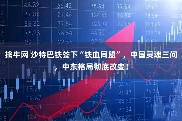 擒牛网 沙特巴铁签下“铁血同盟”，中国灵魂三问，中东格局彻底改变！