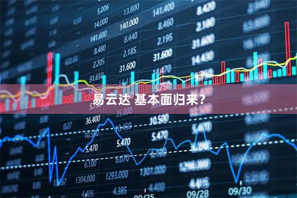 易云达 基本面归来？